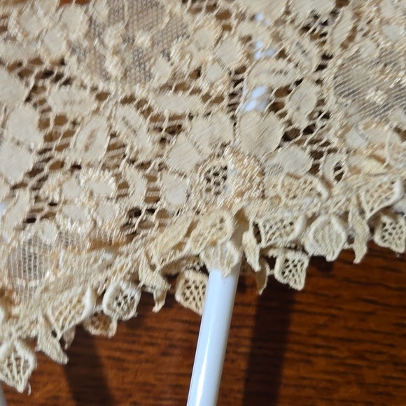 Beautiful Handmade Antique Irish Crocheted Lace Collar - Picture 2 of 10